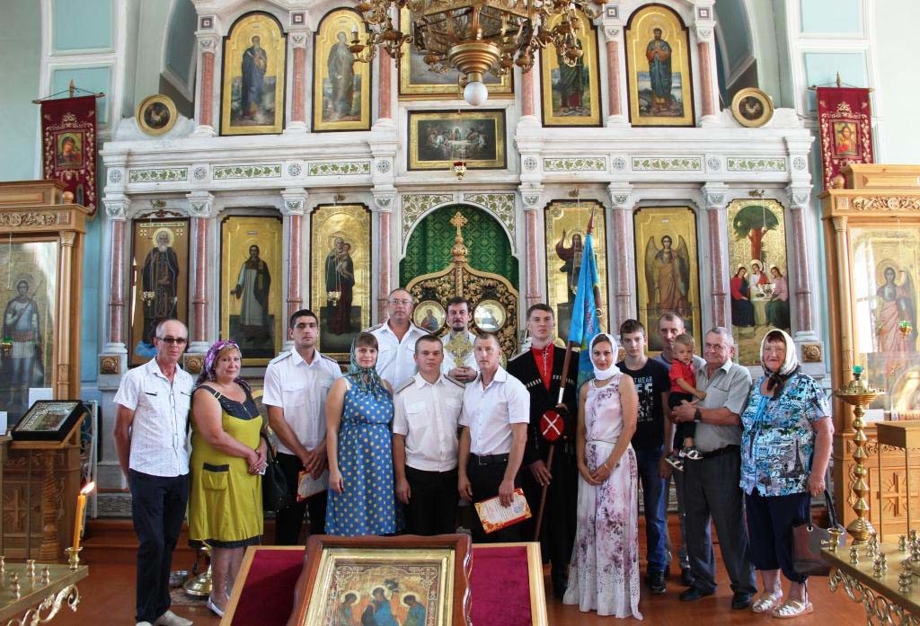 8 сентября в Свято-Троицком храме станицы Казанской состоялась присяга казаков Лосевского поселения