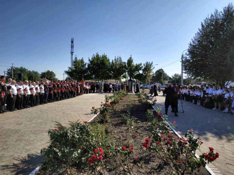 В станице Казанской прошли ежегодные поминовения казачьей сотни Гречишкина