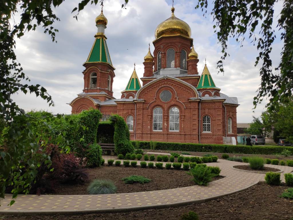 Станица Алексеевская Тихорецкий район Церковь