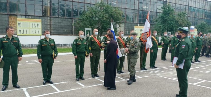 Состоялась запланированная встреча протоиерея Кассиана Кравцова с военнослужащими воинской части №98548