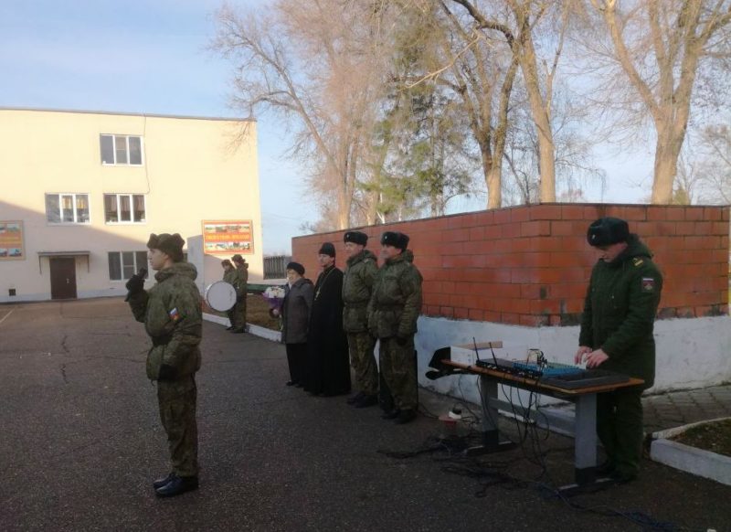 Состоялась очередная встреча протоиерея Кассиана Кравцова с военнослужащими воинской части №44565