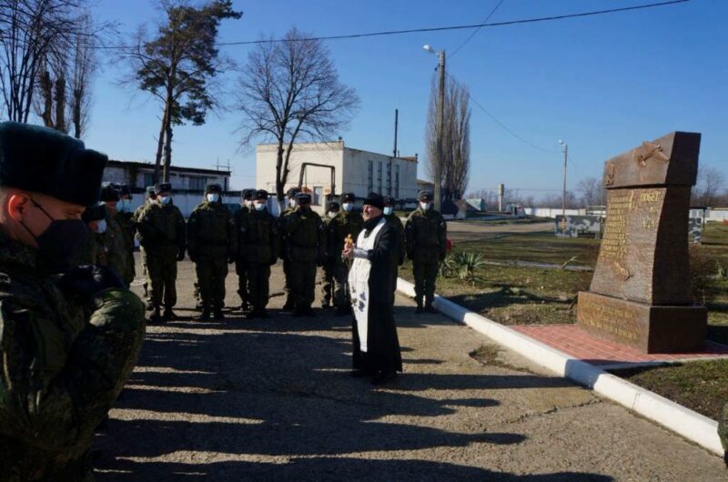 Состоялась запланированная встреча протоиерея Кассиана Кравцова с военнослужащими