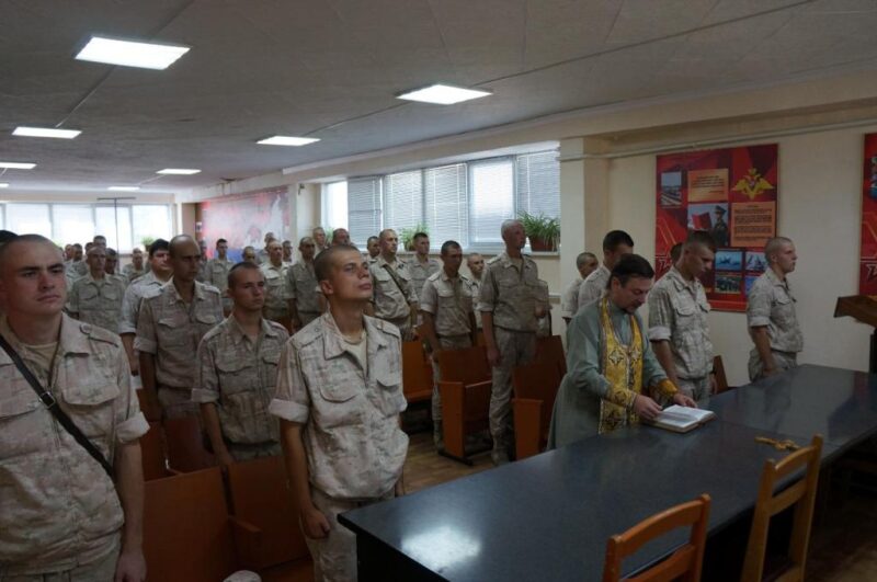 Состоялась очередная встреча протоиерея Кассиана Кравцова с военнослужащими