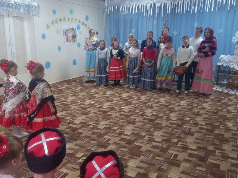 Светлый праздник Рождества. Колядки на святочной неделе