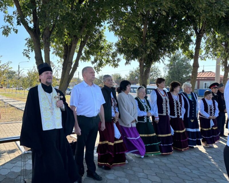 В станице Казанской Кавказского района прошли ежегодные поминовения казачьей сотни Гречишкина