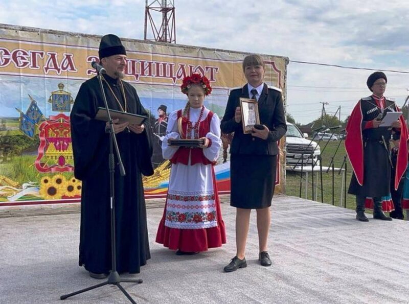 Протоиерей Кассиан Кравцов принял участие в праздничных мероприятиях, посвящённых дню основания образования Кубанского казачьего войска